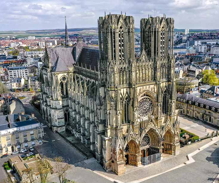 Catedral De Reims Artehistoria